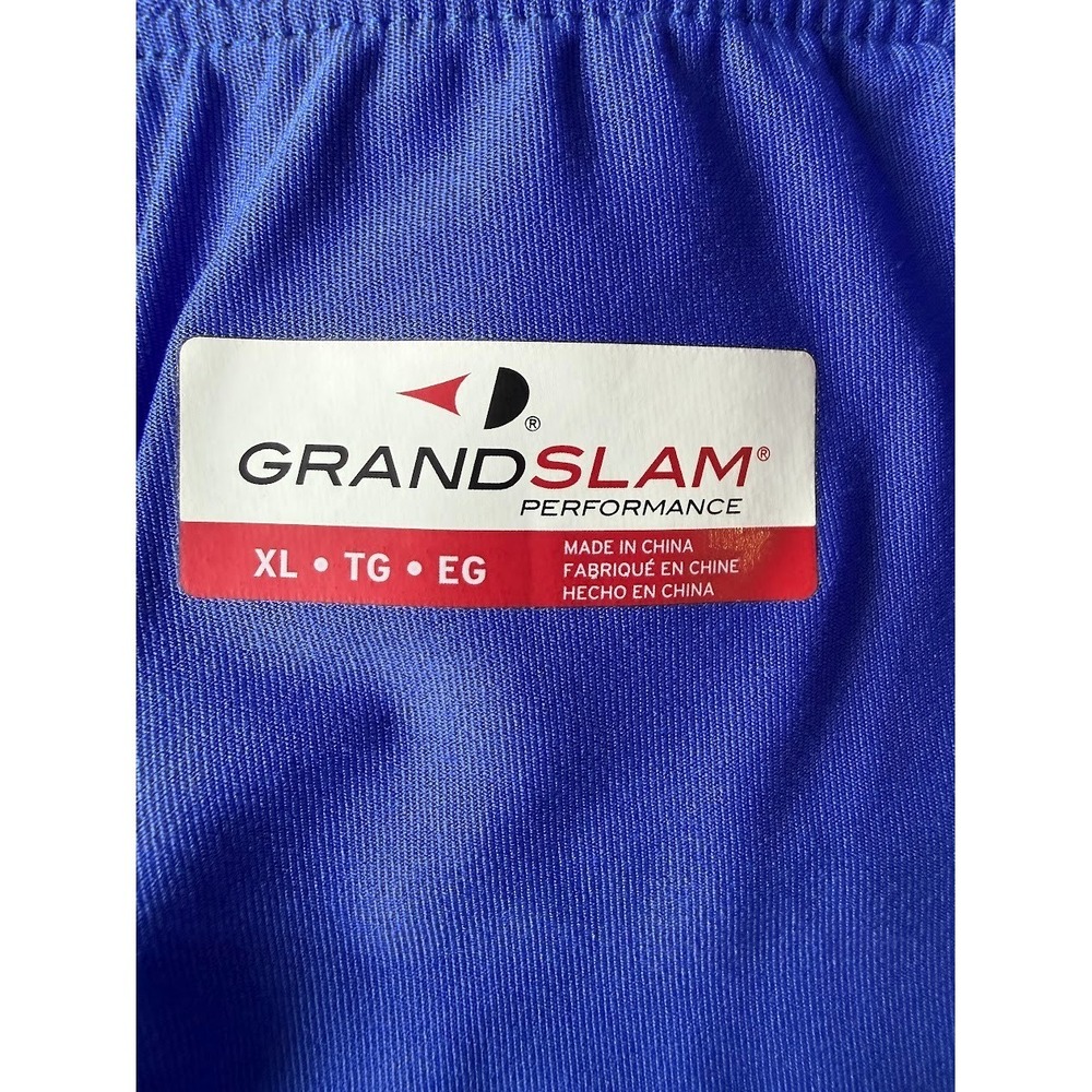 Grand Slam Performance Skort Skirt Women XL Blue Pink Print Athletic Golf Pocket - Picture 13 of 14